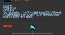 《LOLS11武器出装攻略》（掌握LOLS11游戏中以lols11武器出装的关键技巧和策略）